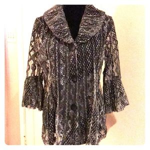 Black/Grey/white jacket